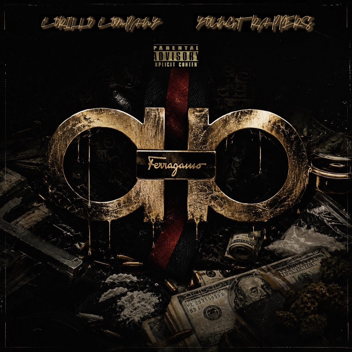 FERRAGAMO (feat. E$ca, Chiaro & Razeee) - Single by SSTAGN album cover