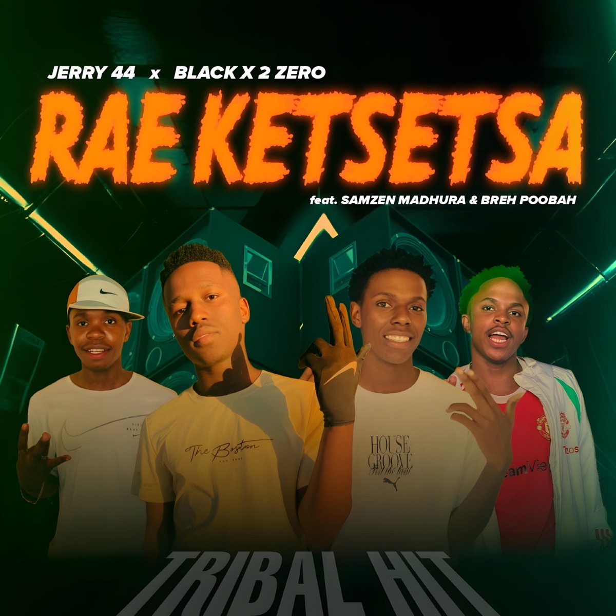 Rae Ketsetsa (feat. Jerry 44, Samzen SA Madhura & Poobington) - Single by Black x 2 zero album cover