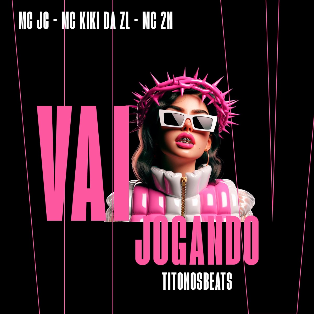 Vai Jogando - Single by TitonosBeats, MC 2N, MC Kiki da ZL & Mc Jc album cover