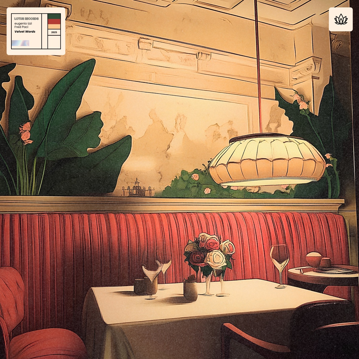 Velvet Words - Single by eugenio izzi & Fred Paci album cover