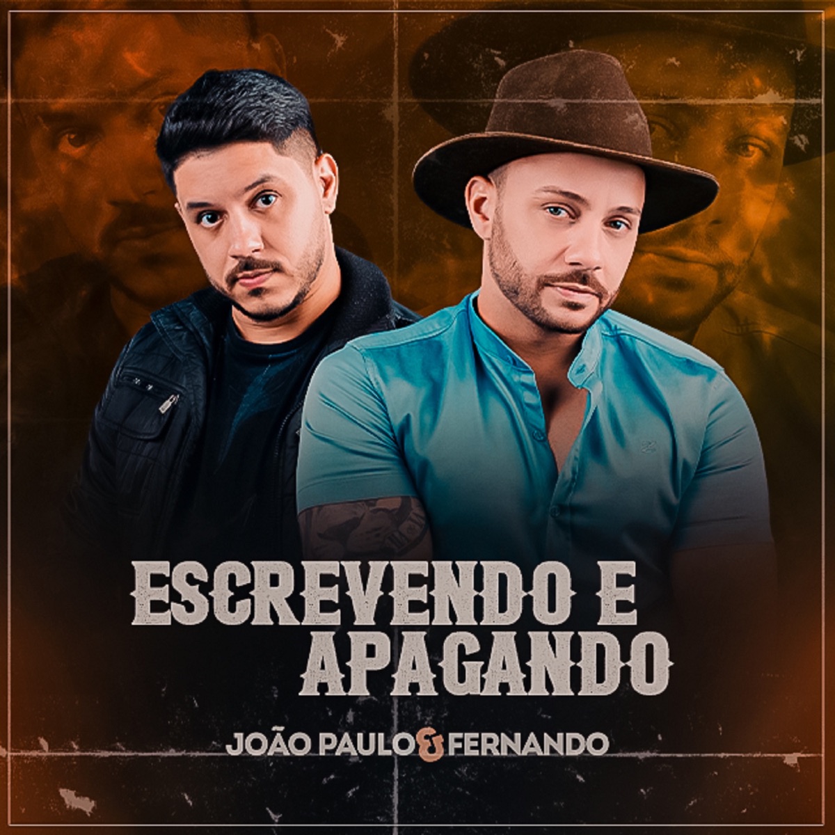 Escrevendo e Apagando - Single by João Paulo & Fernando album cover