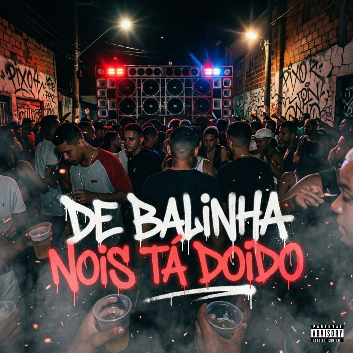 DE BALINHA NOIS TA DOIDO - Single by pai das pura & MC GW album cover