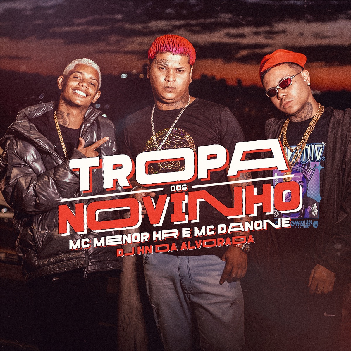 Tropa dos Novinho - Single by Mc Danone, MC MENOR HR & Dj Hn do Alvorada album cover