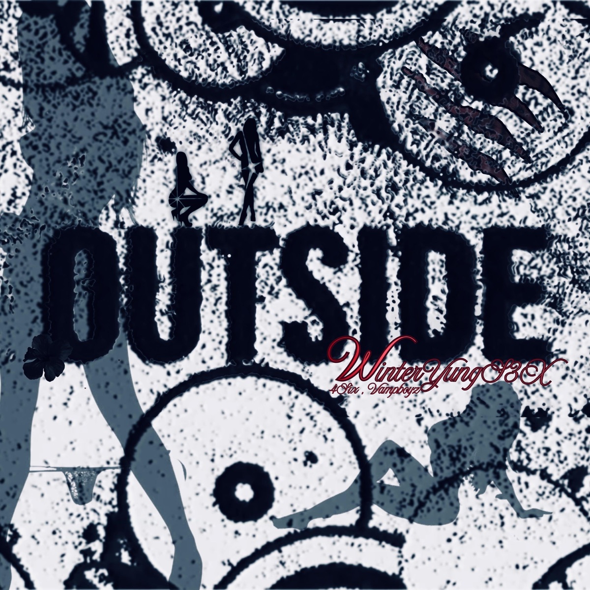 Outside (feat. 46 & Vampboyz) - Single by WinterYungS3X album cover