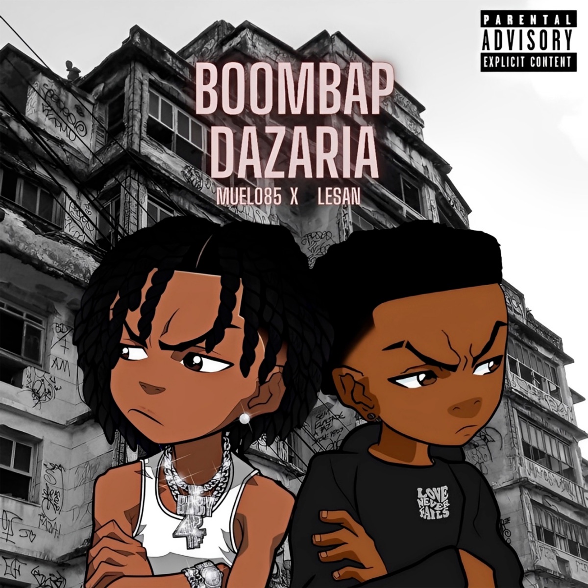 BOOMBAP DAZARIA - Single by Muel085 & Lesan album cover