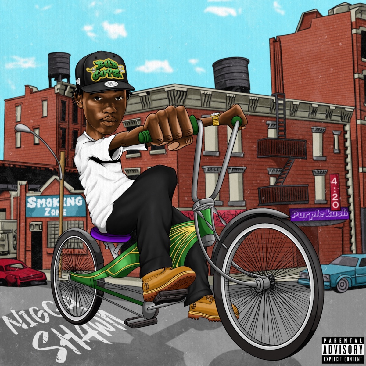 For My N****z On The Block by NIGGA SHAWN album cover