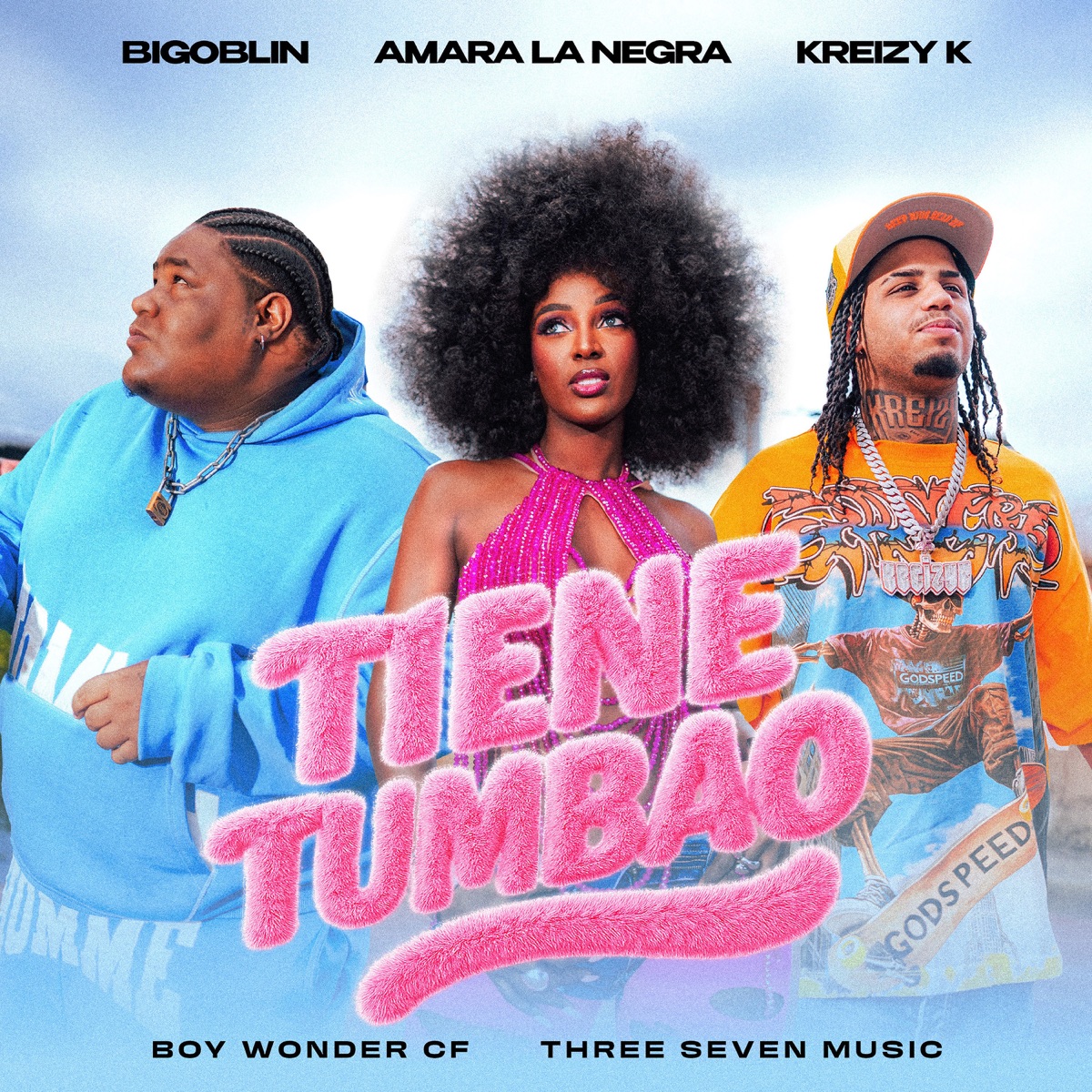Tiene Tumbao - Single by Boy Wonder CF, Amara La Negra, Bigoblin & Kreizy k album cover