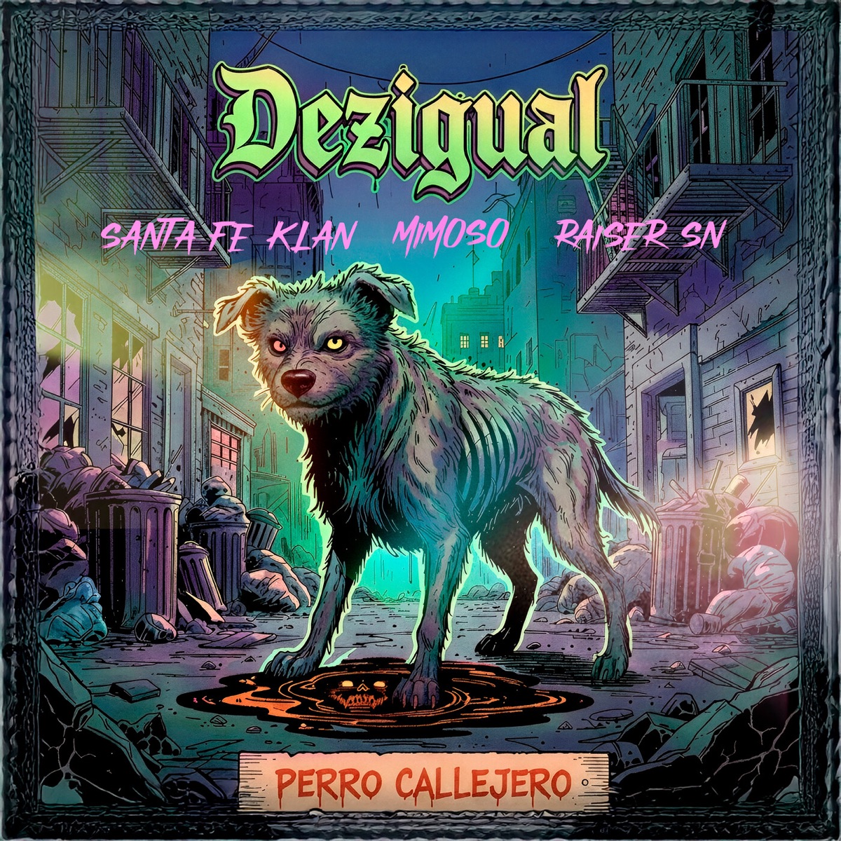 Perro Callejero - Single by Dezigual, Santa Fe Klan, El Mimoso Luis Antonio López & Raiser Suena Nitido album cover