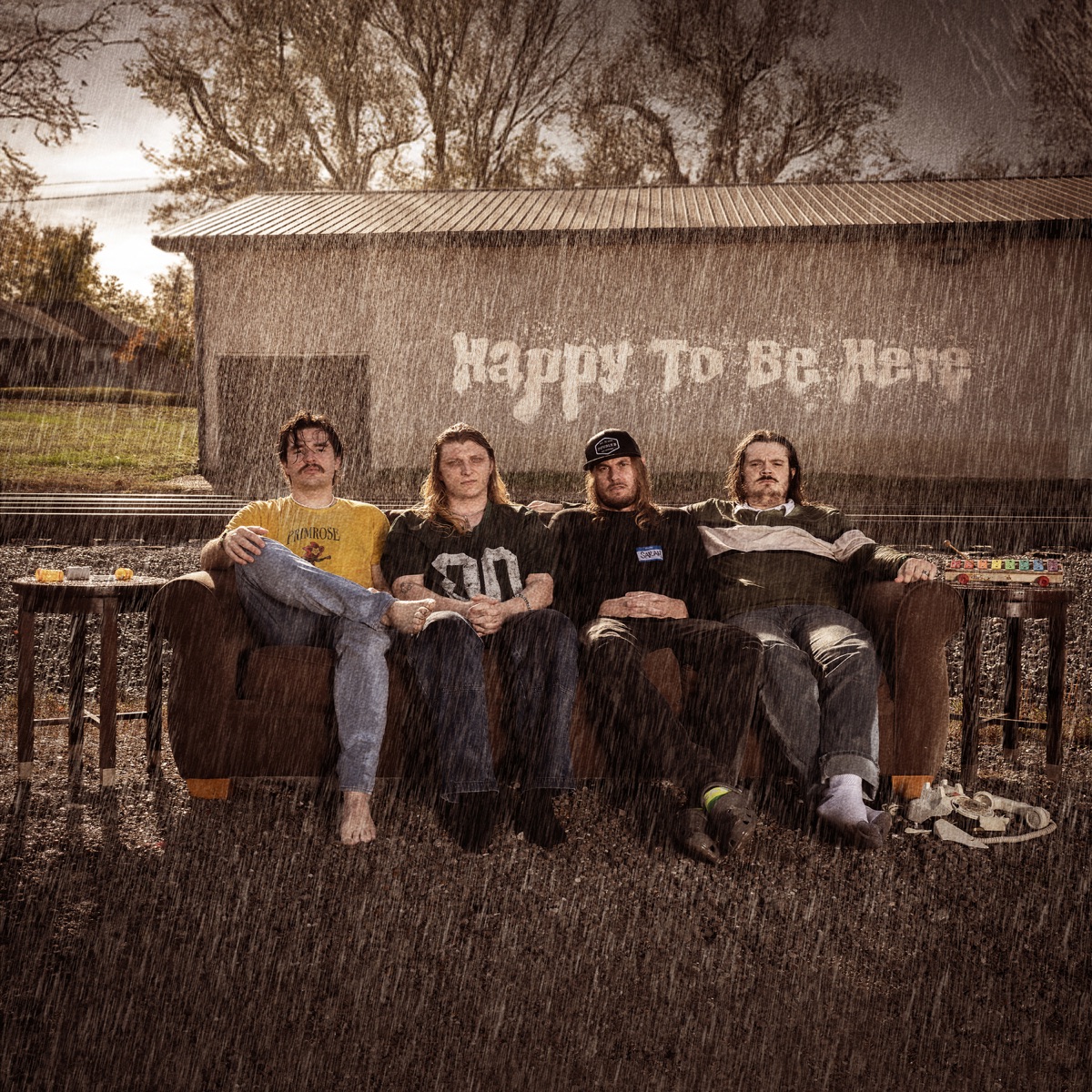 Happy To Be Here - EP by Dexter and The Moonrocks album cover