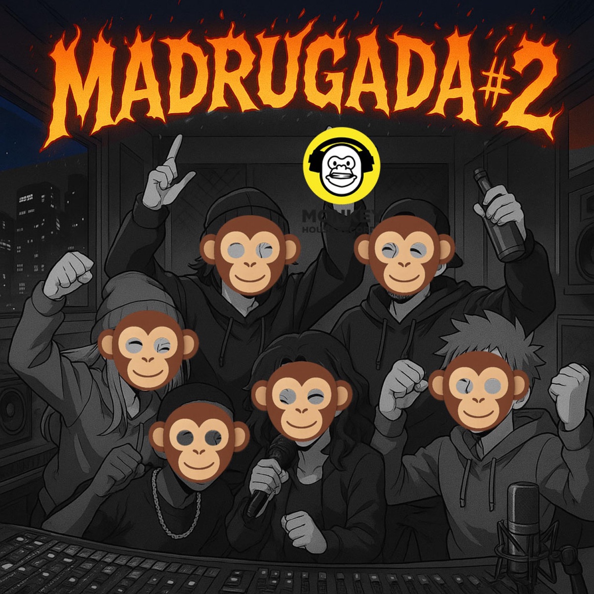 MADRUGADA ·#2 (feat. SOLO LF, El MONO RGS, EL SUCRE 56, NEWBRASH, FARIAS, RELYCE & KELO EL FINO) - Single by MCT aka EL MEN album cover