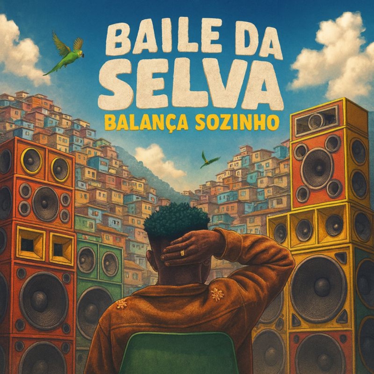 Baile da Selva, Balança Sozinho (feat. Audio Original Produtora) - Single by DJ Lucas Oliveira, Mc Bocão Capixaba & Zé Felipe album cover