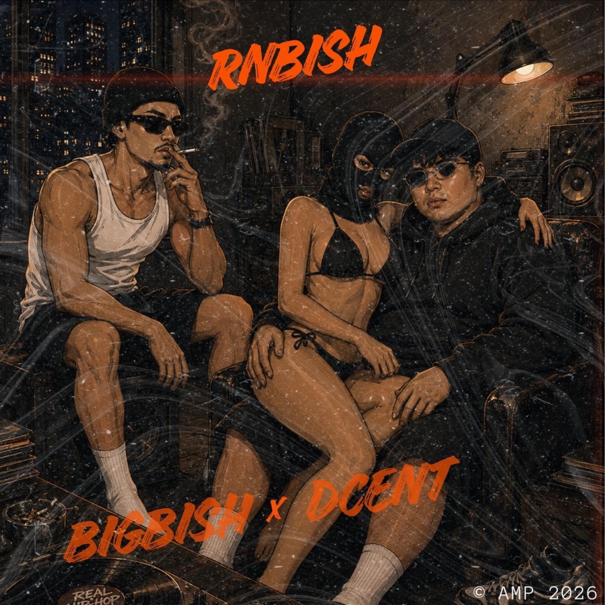 RNBISH - Single by Dcent & BigBish album cover