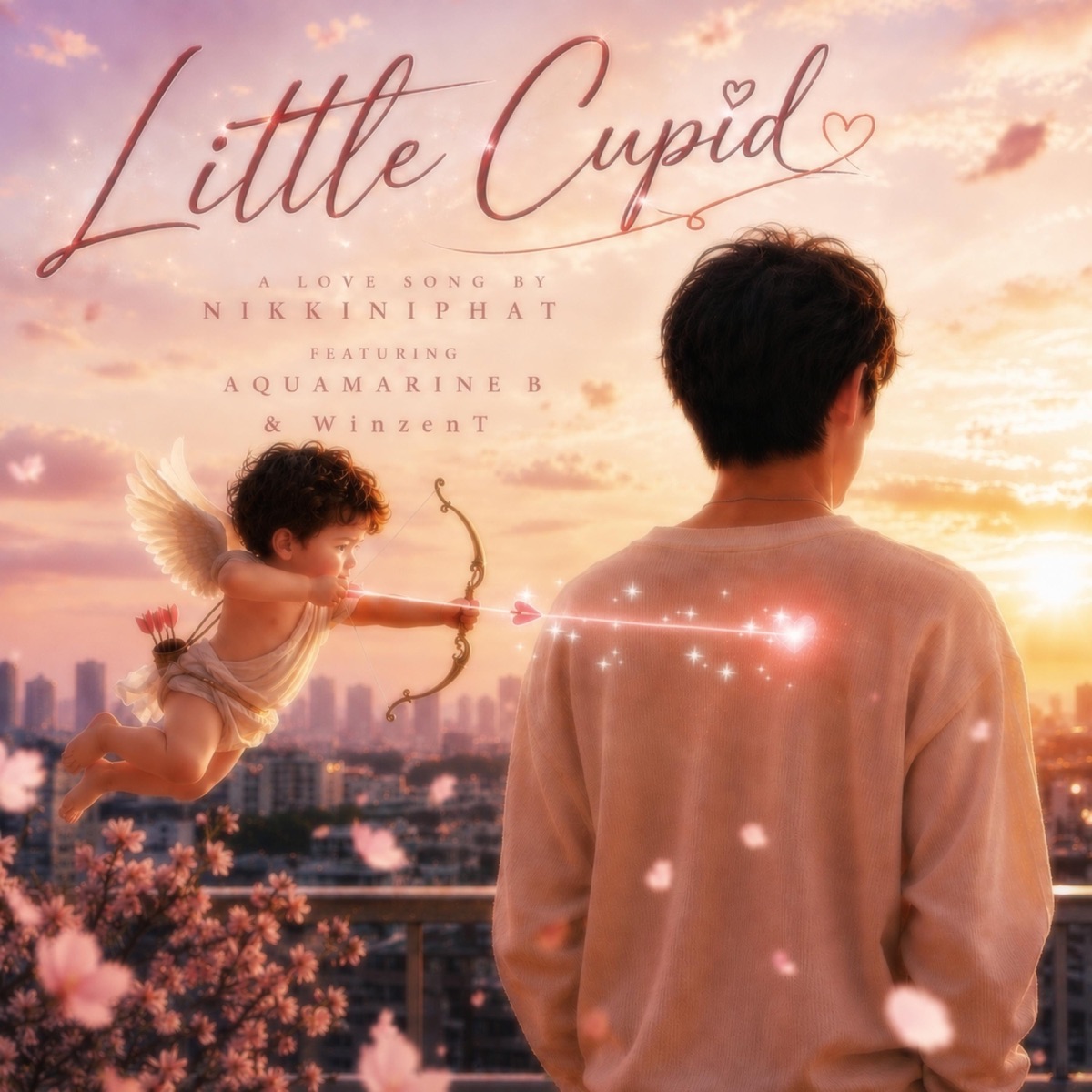 กามเทพน้อย (Little Cupid) (feat. WinzenT & Aquamarine B) - Single by NIKKINIPHAT album cover