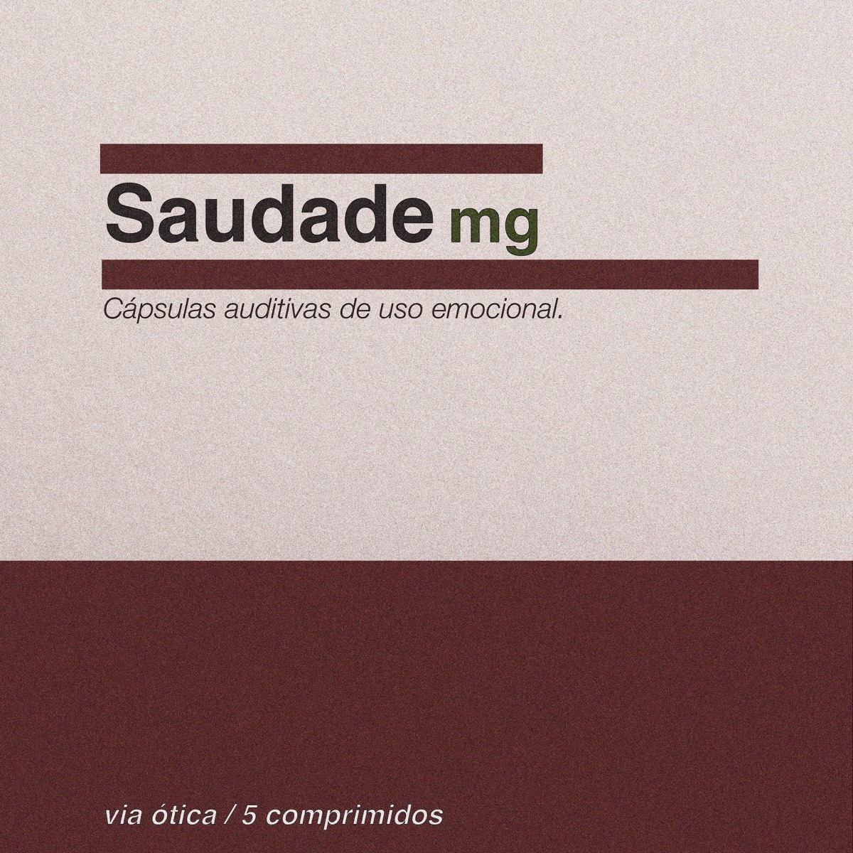 Saudade mg - EP by Dagio, elle nemo, Júlbez Urrutia & Javier España album cover