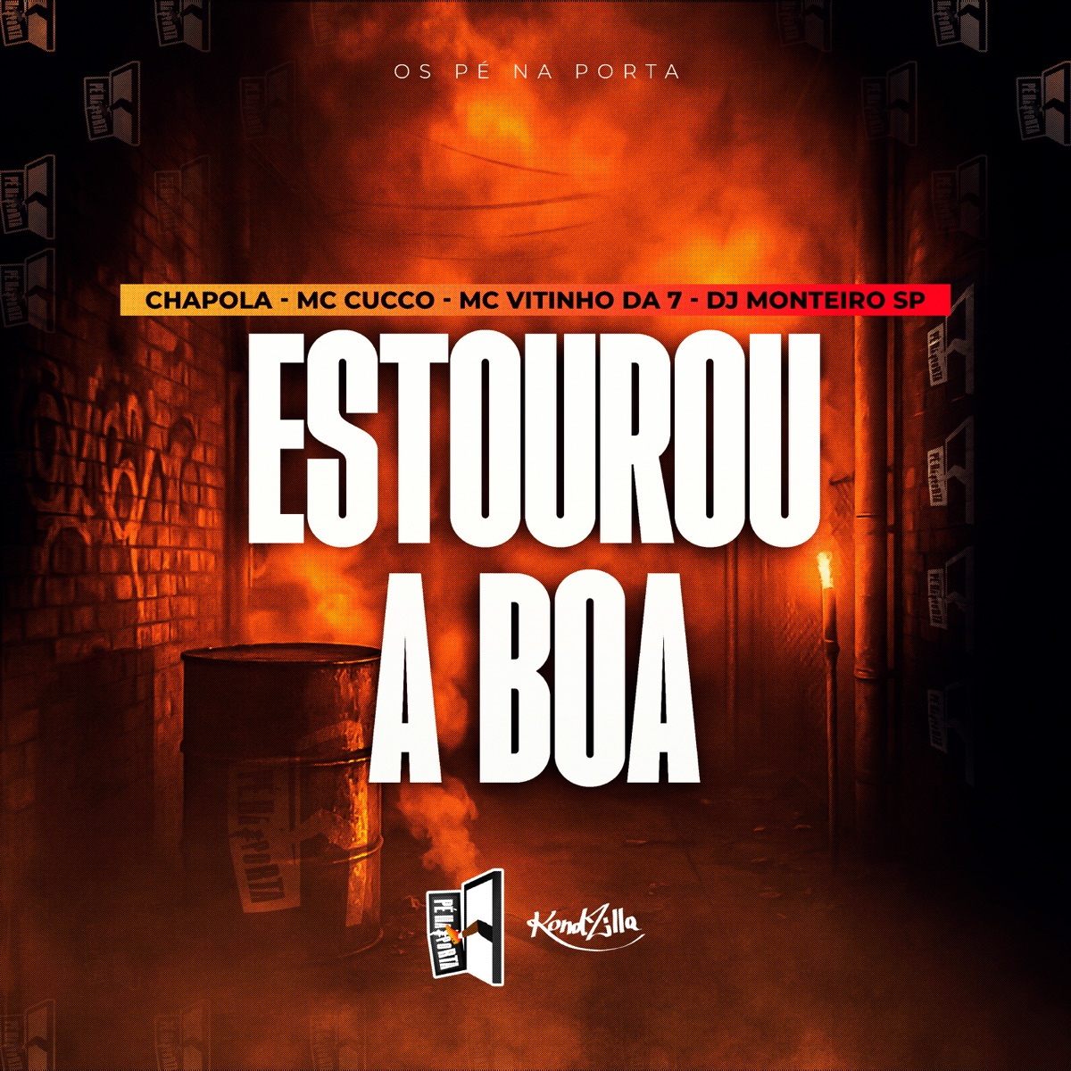 Estouro A Boa - Single by DJ Monteiro SP, Chapola, MC Cucco & MC Vitinho Da 7 album cover