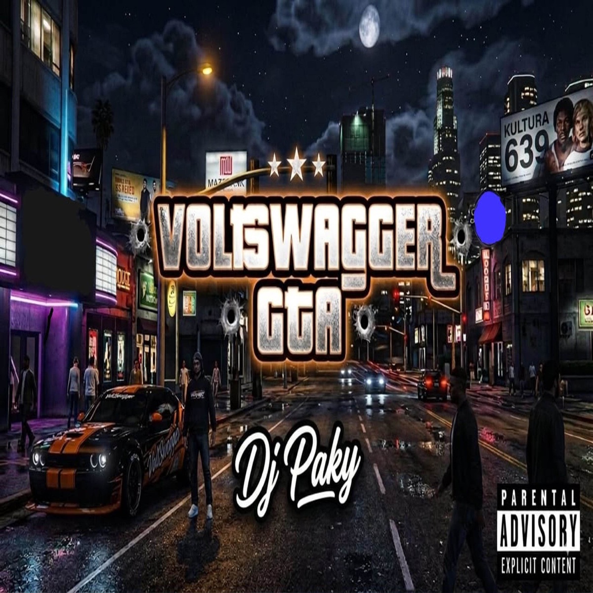 GTA - Single by Voltswagger, KULTURA 639 & Dj Paky album cover