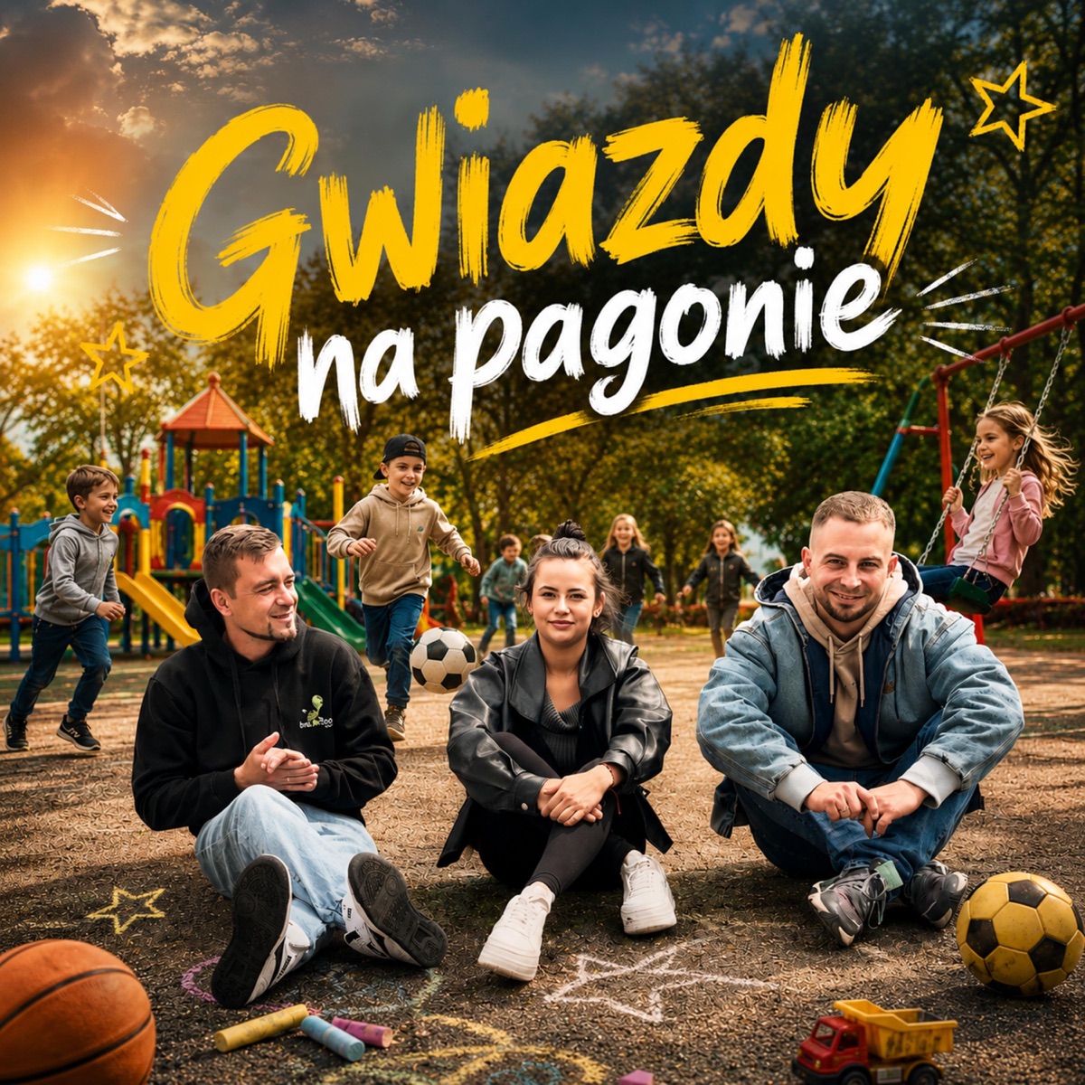 Gwiazdy na pagonie (Official) - Single by Krystian, Roksana Torbus & MethYou album cover