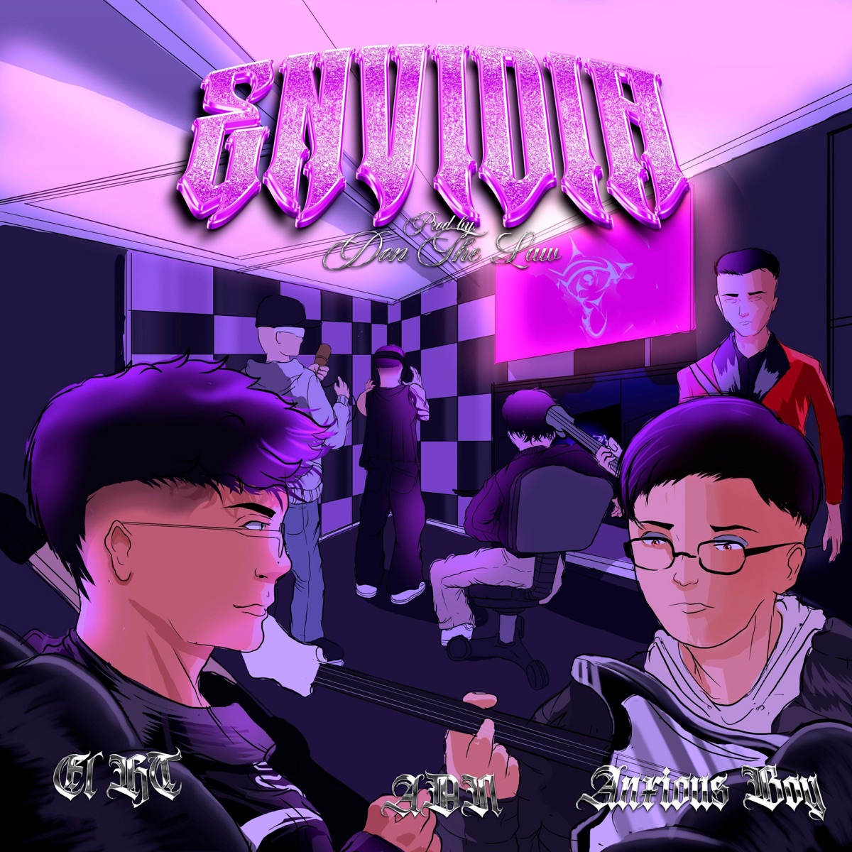 Envidia - Single by Don The Law, Anxious Boy, El Ht & A.D.N. album cover