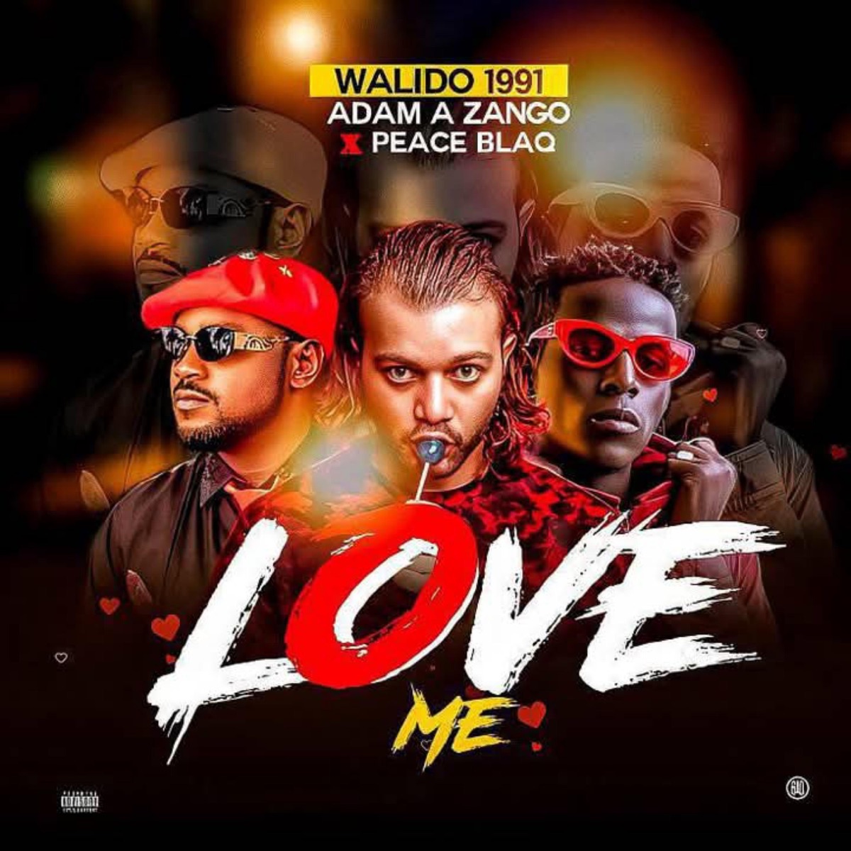 Love me (feat. Adam .A .Zango & Walido) - Single by Peace blaq album cover