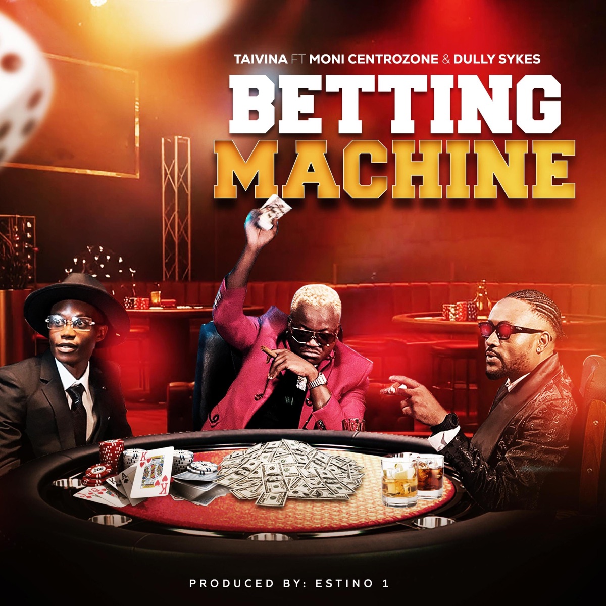 BETTING MACHINE (feat. MONI CENTROZONE & DULLY SYKES) - Single by TAIVINA album cover