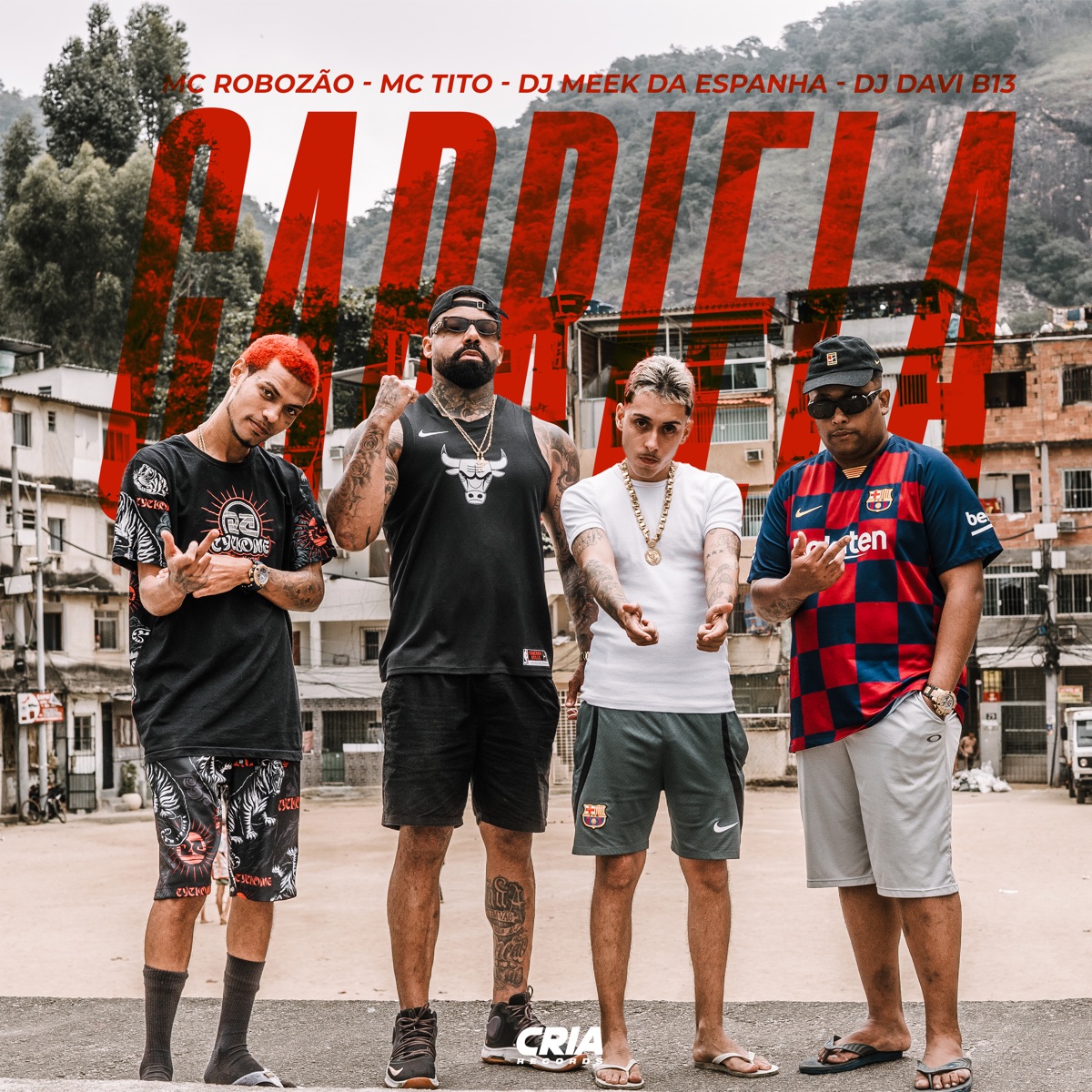 GABRIELA (feat. Dj Meek, Mc Robozão & Mc Tito) - Single by DJDAVIDOB13 album cover