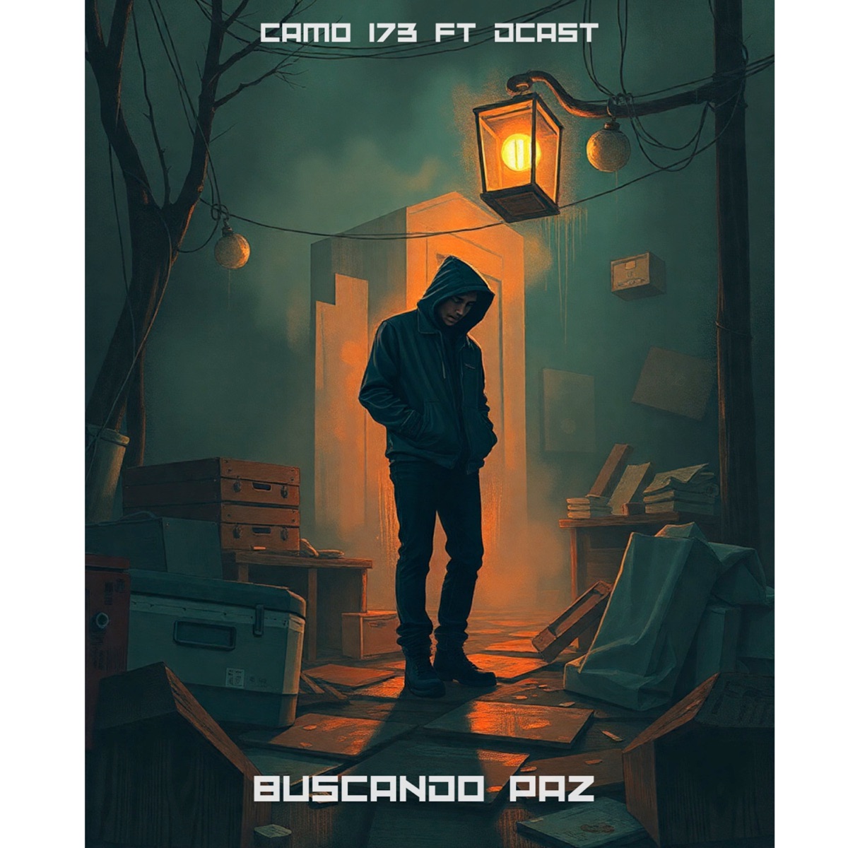 Buscando Paz (feat. DCast) - Single by Camo 173 album cover