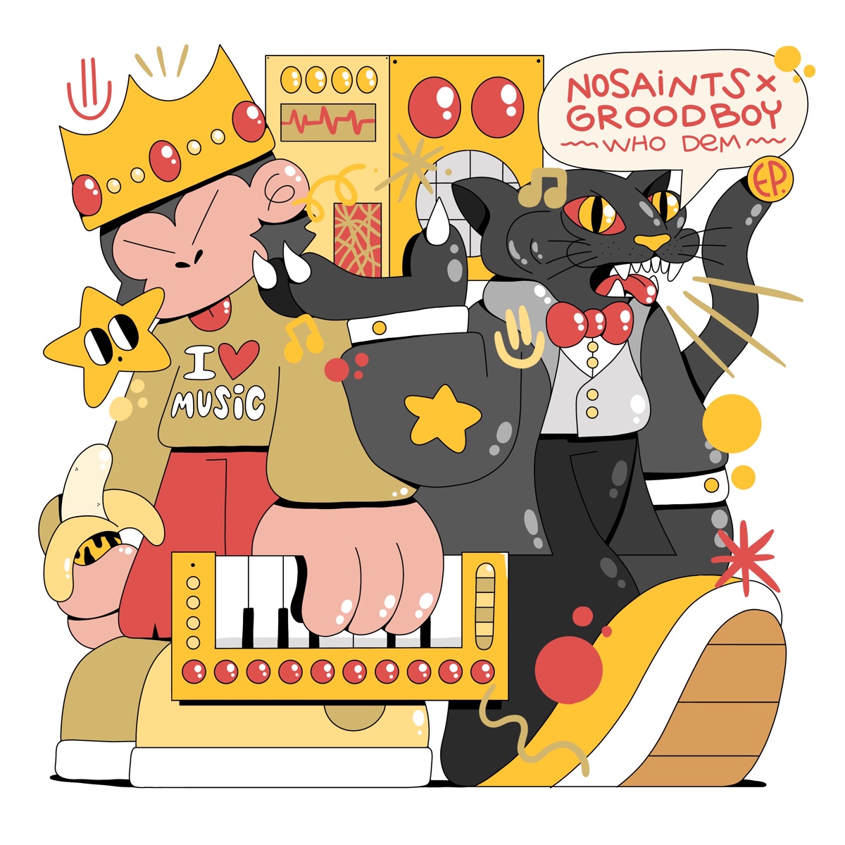 Who Dem - Single by No Saints & Groodboy album cover