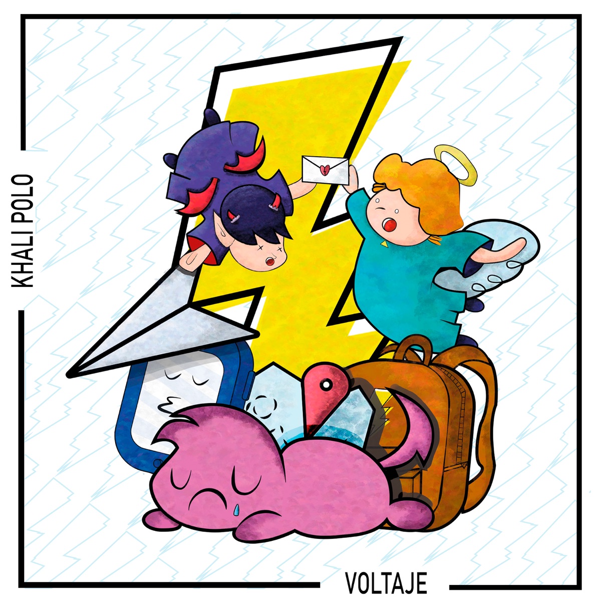 VOLTAJE by Khali Polo album cover