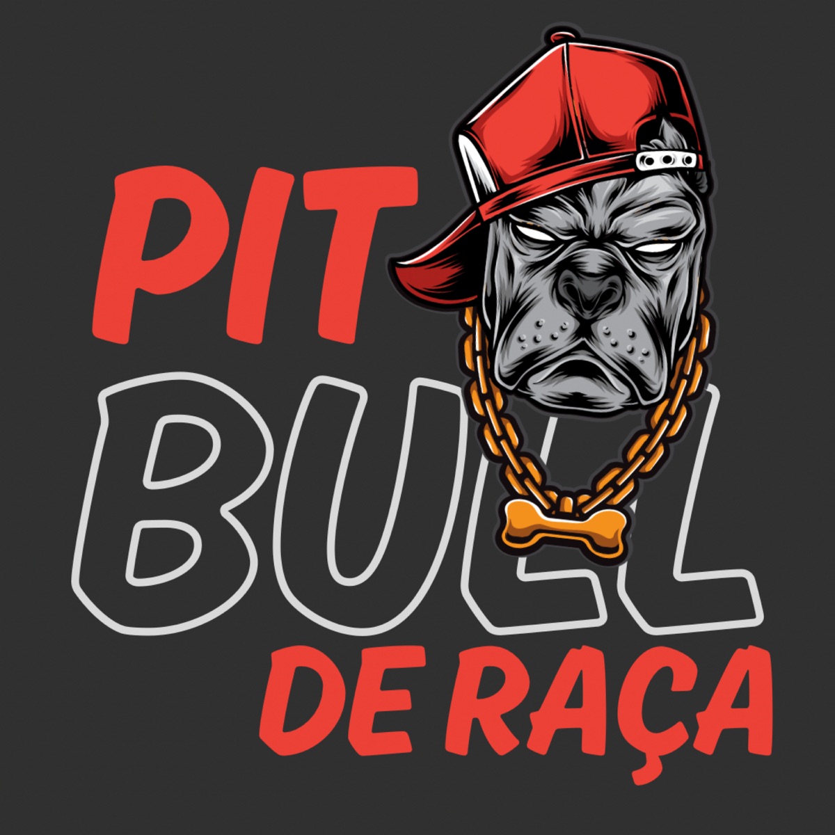 Pitbull de Raça (Remix) - Single by Realfocus & Mc Freiry album cover