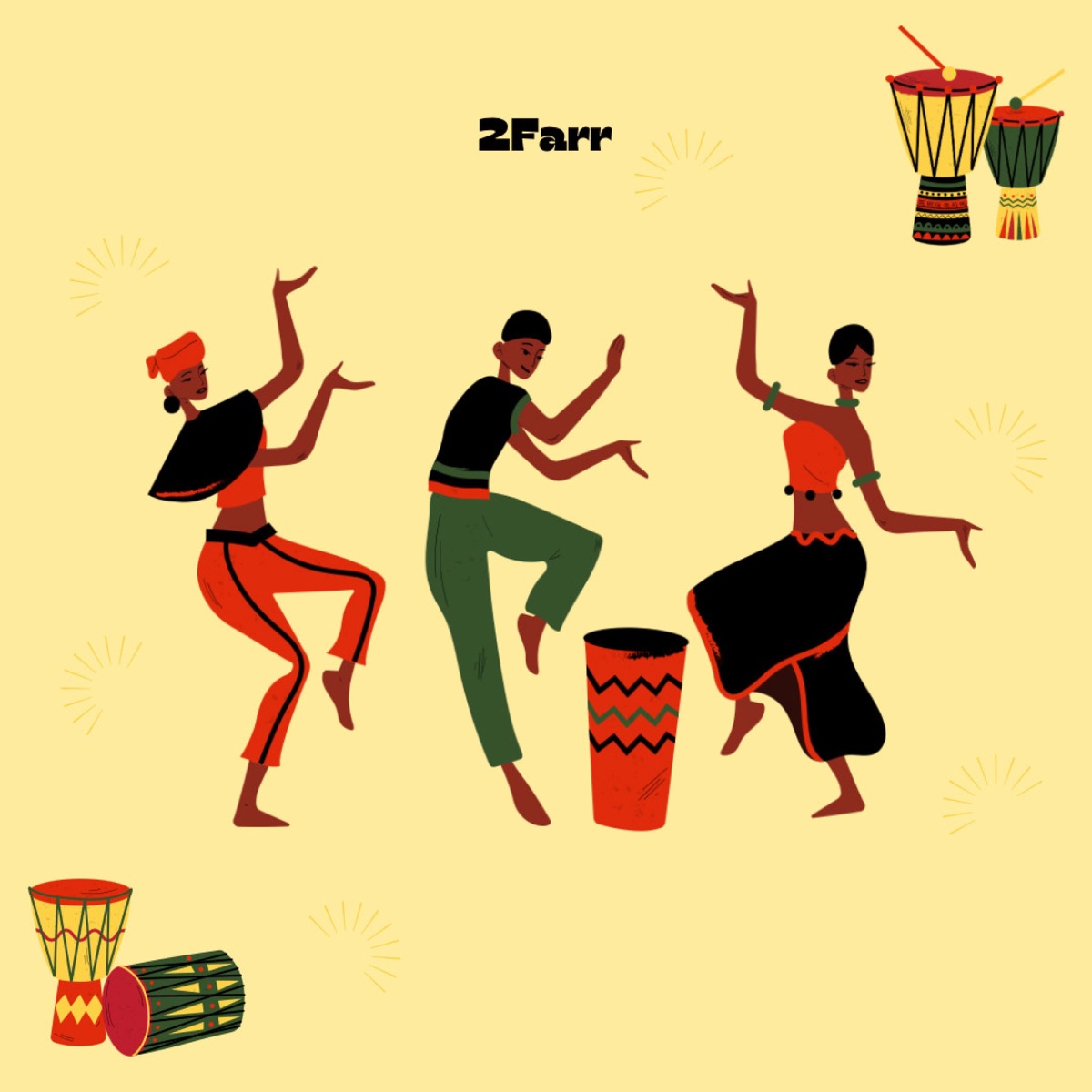 3 Step Gqom - Single by 2FARR album cover