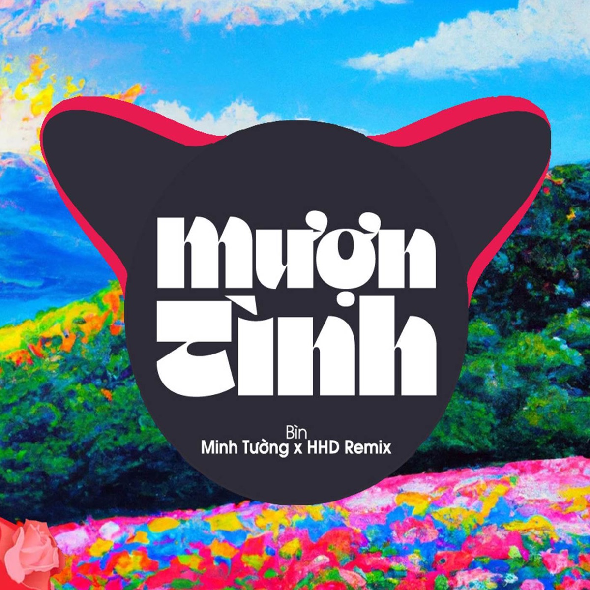 Em Cho Anh Mượn Bờ Môi Em Tình Ta Đắm Say Đêm Dài - Mượn Tình Remix (feat. HHD) - Single by Bin album cover