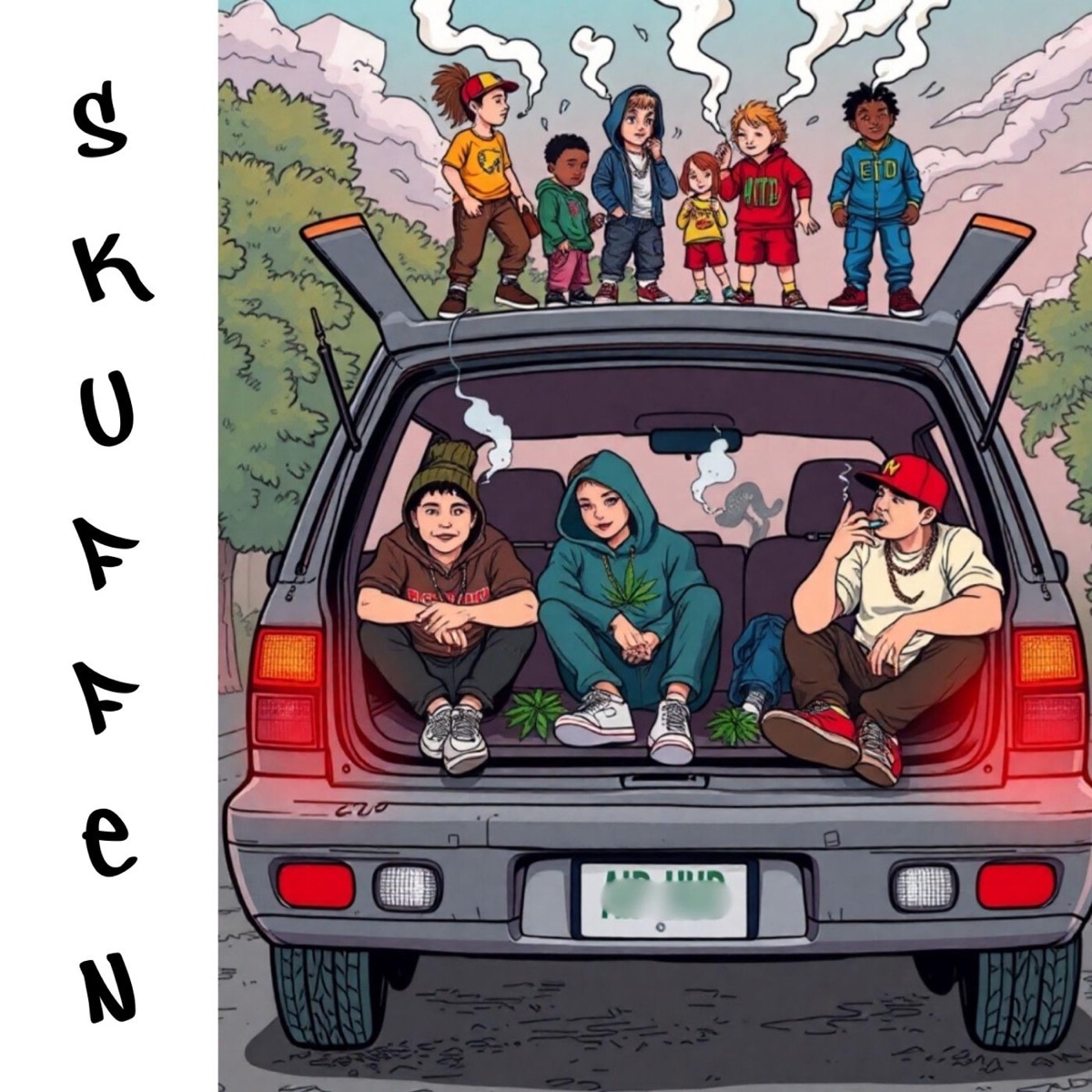 Skuffen - Single by Anders Mac album cover