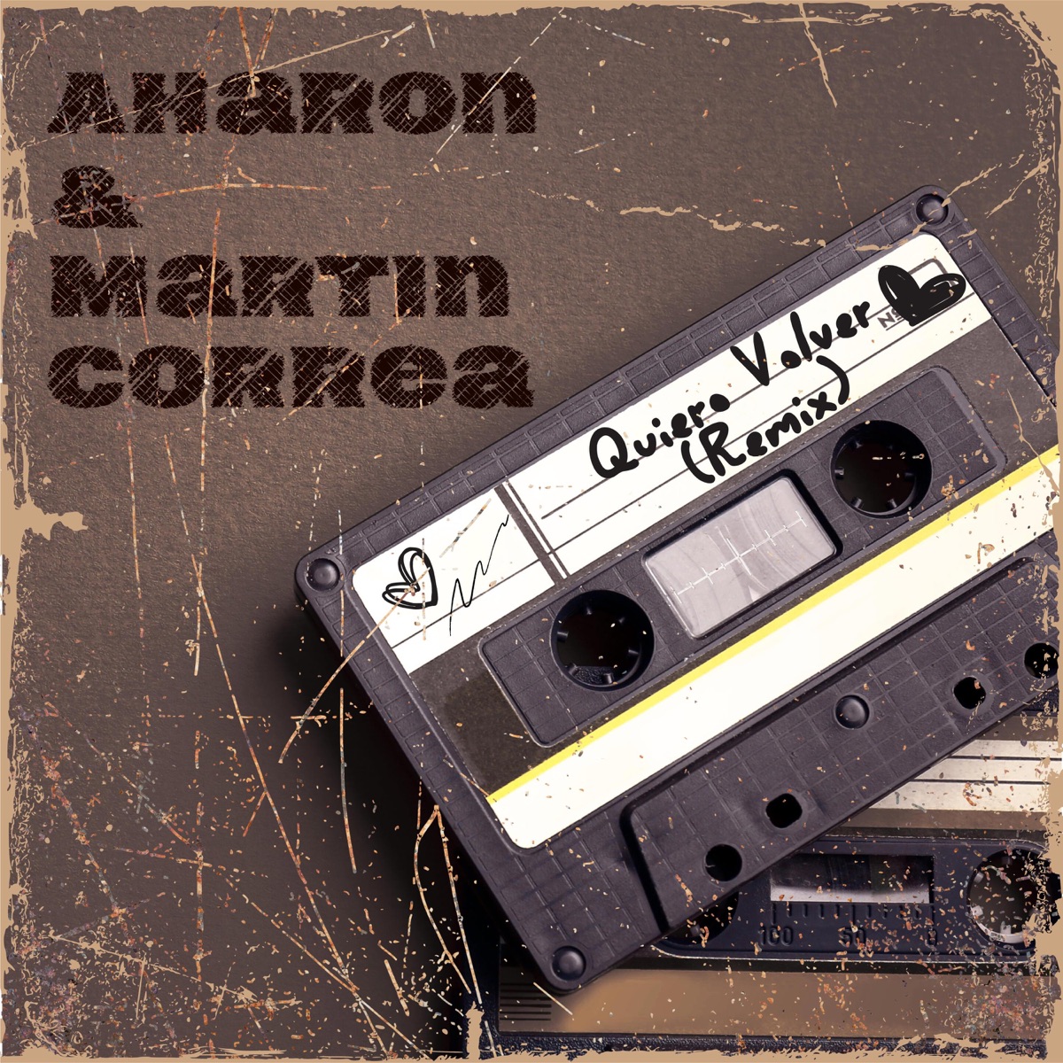 Quiero volver (feat. Martin Correa) [Remix] - Single by Aharon album cover