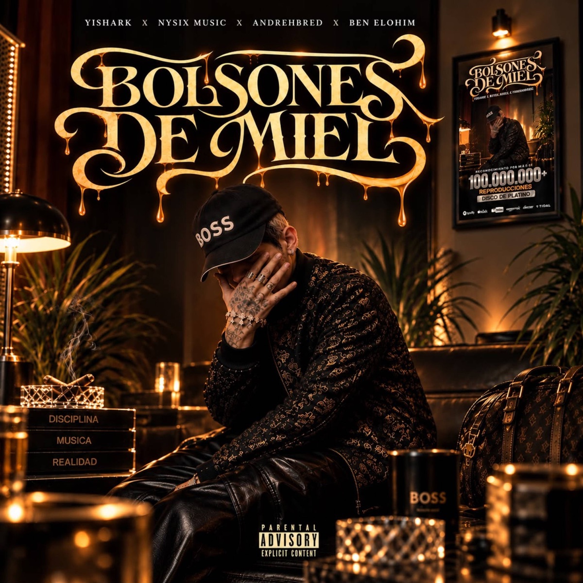 Bolsones de Miel - Single by Yishark, Andrehbred, Nysix Music & Ben Elohim album cover
