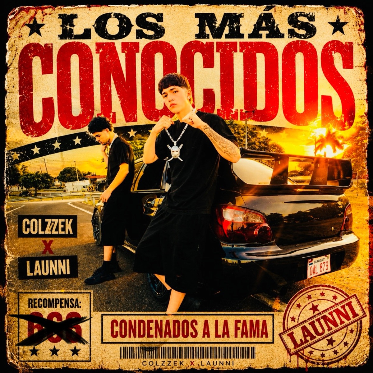 LOS MÁS CONOCIDOS (feat. COLZZEK) - Single by Launni album cover