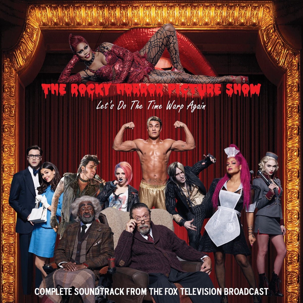 The Rocky Horror Picture Show: Let's Do the Time Warp Again (2016 Fox TV Cast) by The Rocky Horror Picture Show & Richard O'Brien album cover