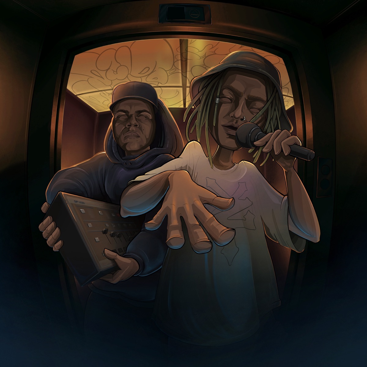 HIP HOPPA - Single by Ruff-T, Nfx, DA NATURAL MAFIA & Dj Ropo album cover