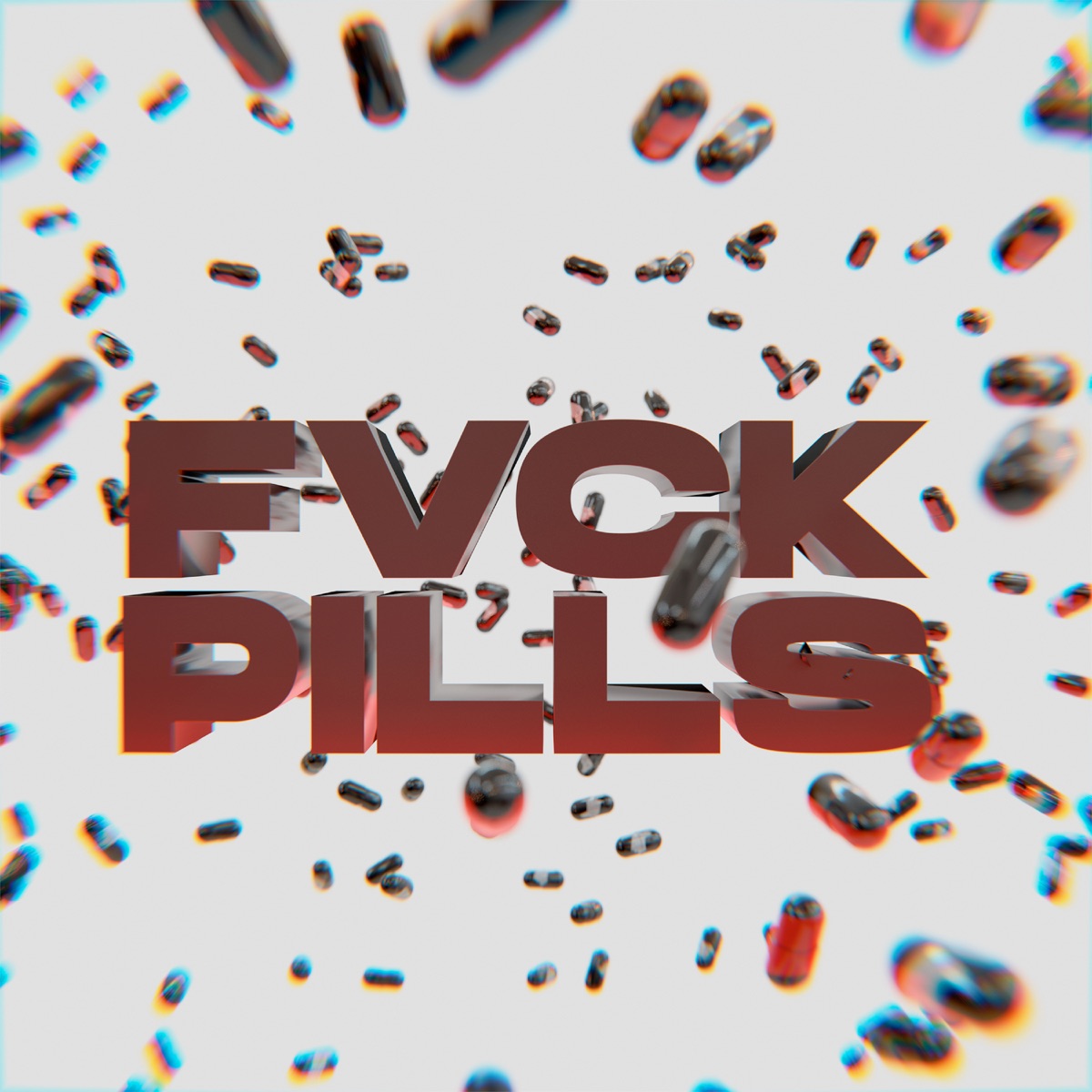 Fvck Pills - Single by Santiago Dómina album cover