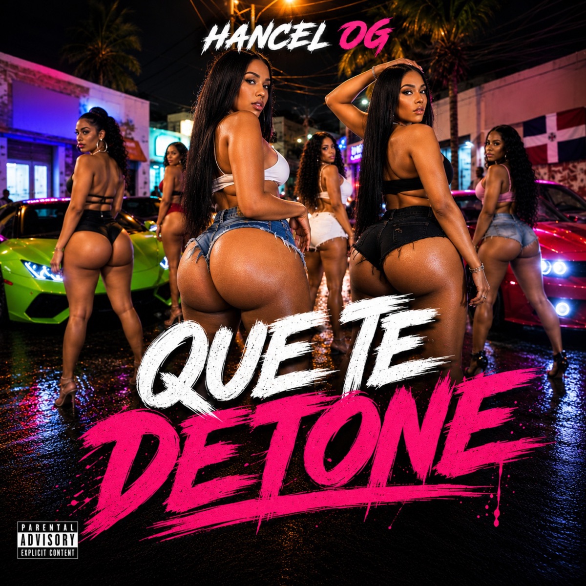 QUE TE DETONE - Single by Hancel OG album cover