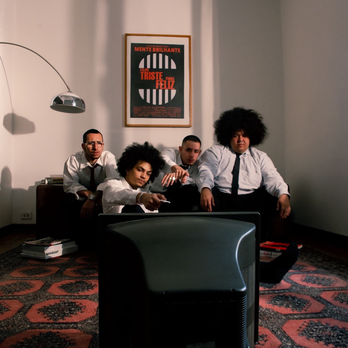 Filme Triste, Final Feliz (feat. Moss Beats) by P4RRA, JVC, K0É & ETERNOMONGE album cover