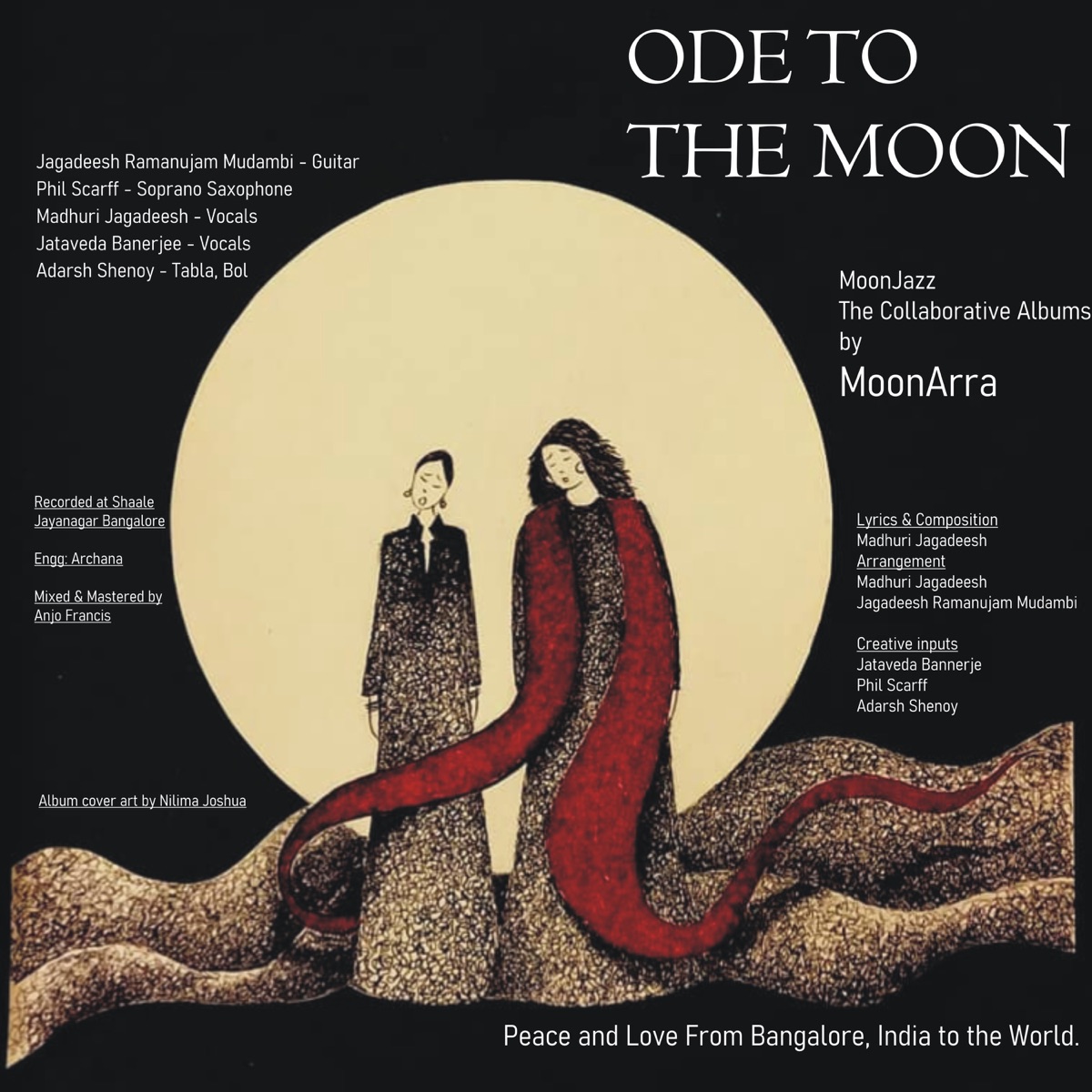 Ode To The Moon by MoonArra album cover