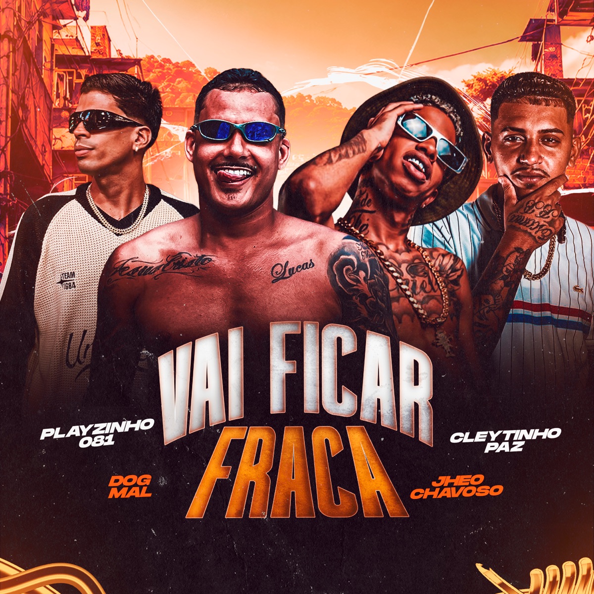 Vai Ficar Fraca - Single by Playzinho 081, Dog Mal & Cleytinho Paz album cover