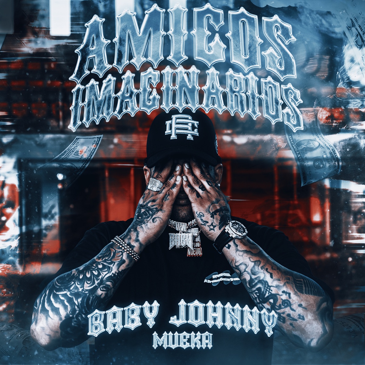 Amigos Imaginarios - Single by Baby Johnny & Mueka album cover