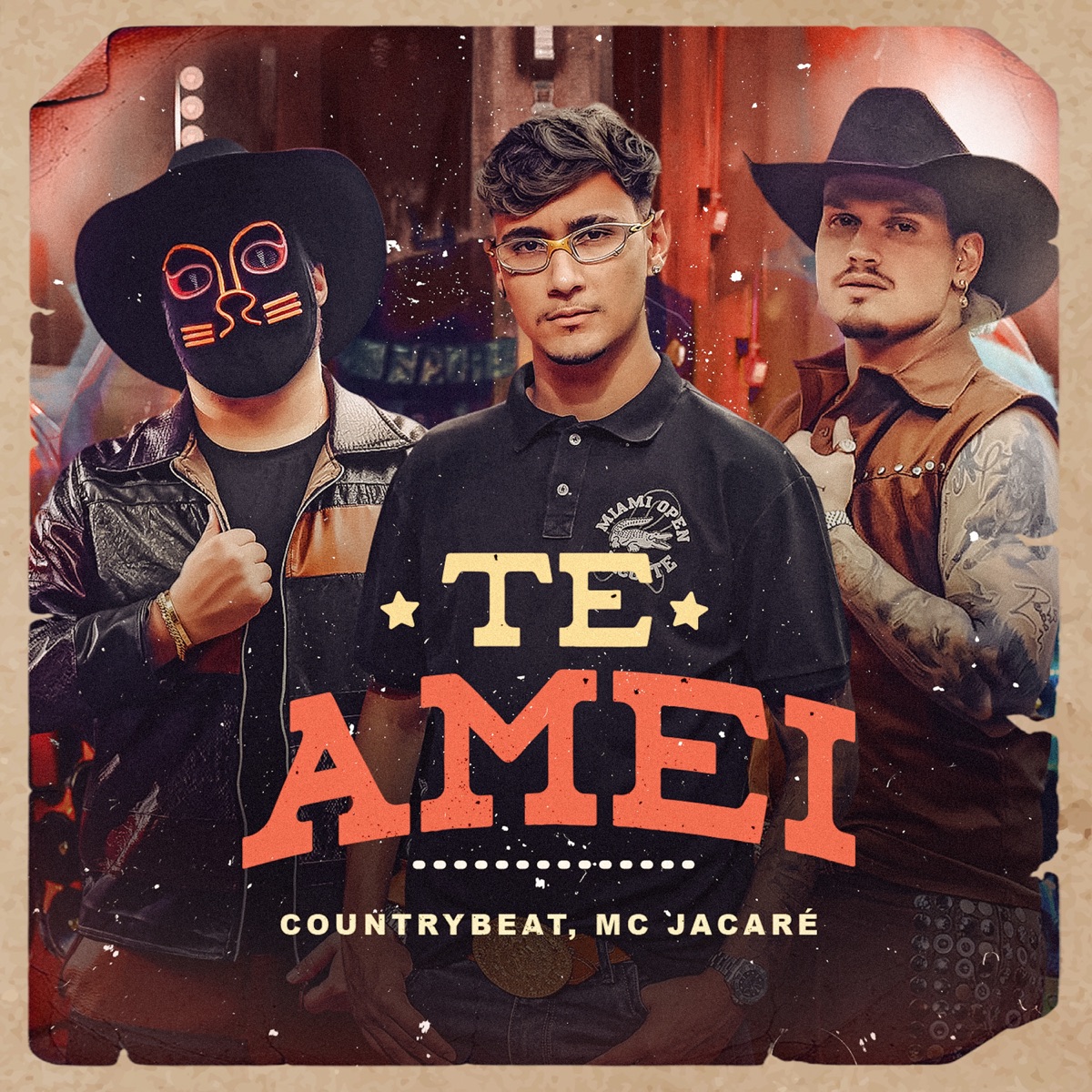 Te Amei - Single by CountryBeat, Mc Jacaré & DJ JHOW BEATS album cover