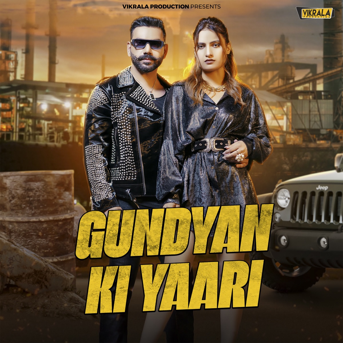 Gundyan Ki Yaari (feat. Rahul Puthi & Vaishali Chaudhray) - Single by Vikrala & Rinkal Yogi album cover