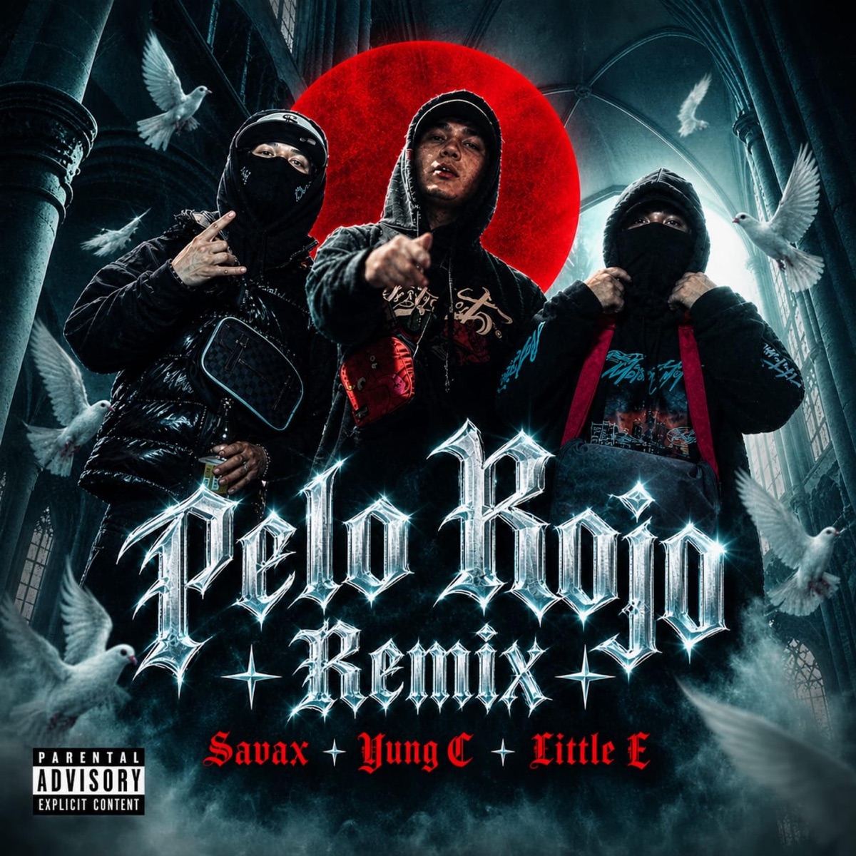 Pelo Rojo (feat. Little E & Yxvng C) [Remix] - Single by Savax album cover