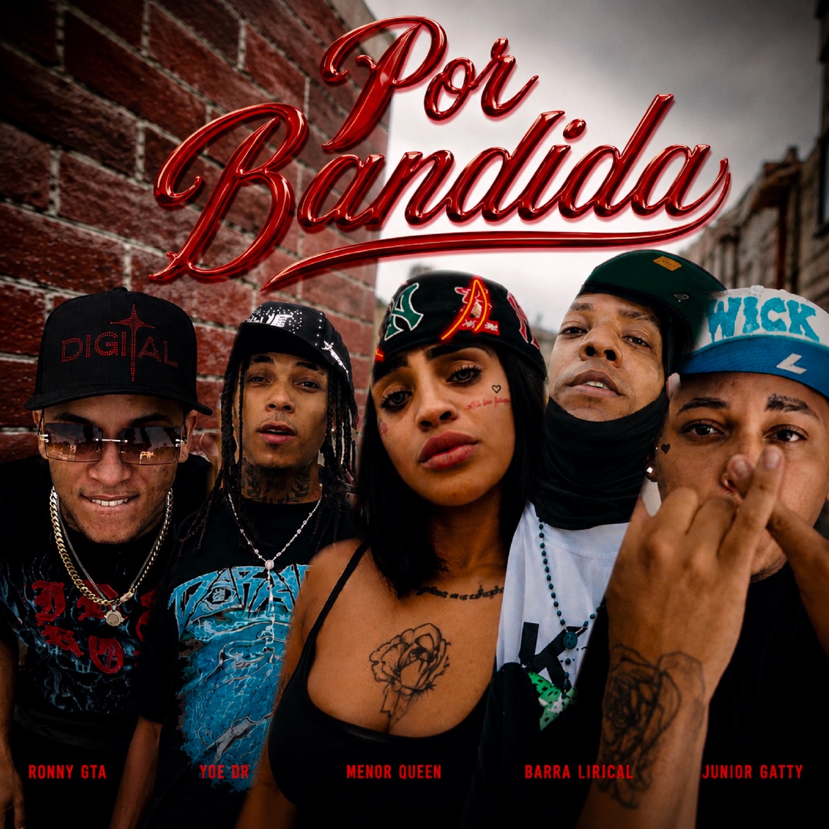 POR BANDIDA (feat. Ronny gta & La barra & menor queen & Junior gatty) - Single by Yoe Dr album cover