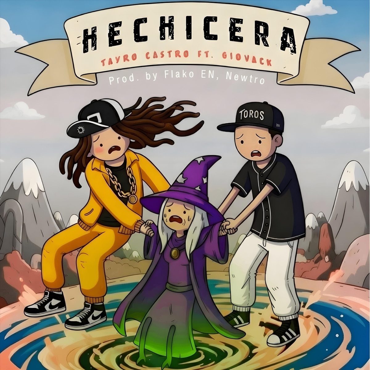 Hechicera (feat. Flako En) - Single by Tayro Castro & Giovack album cover