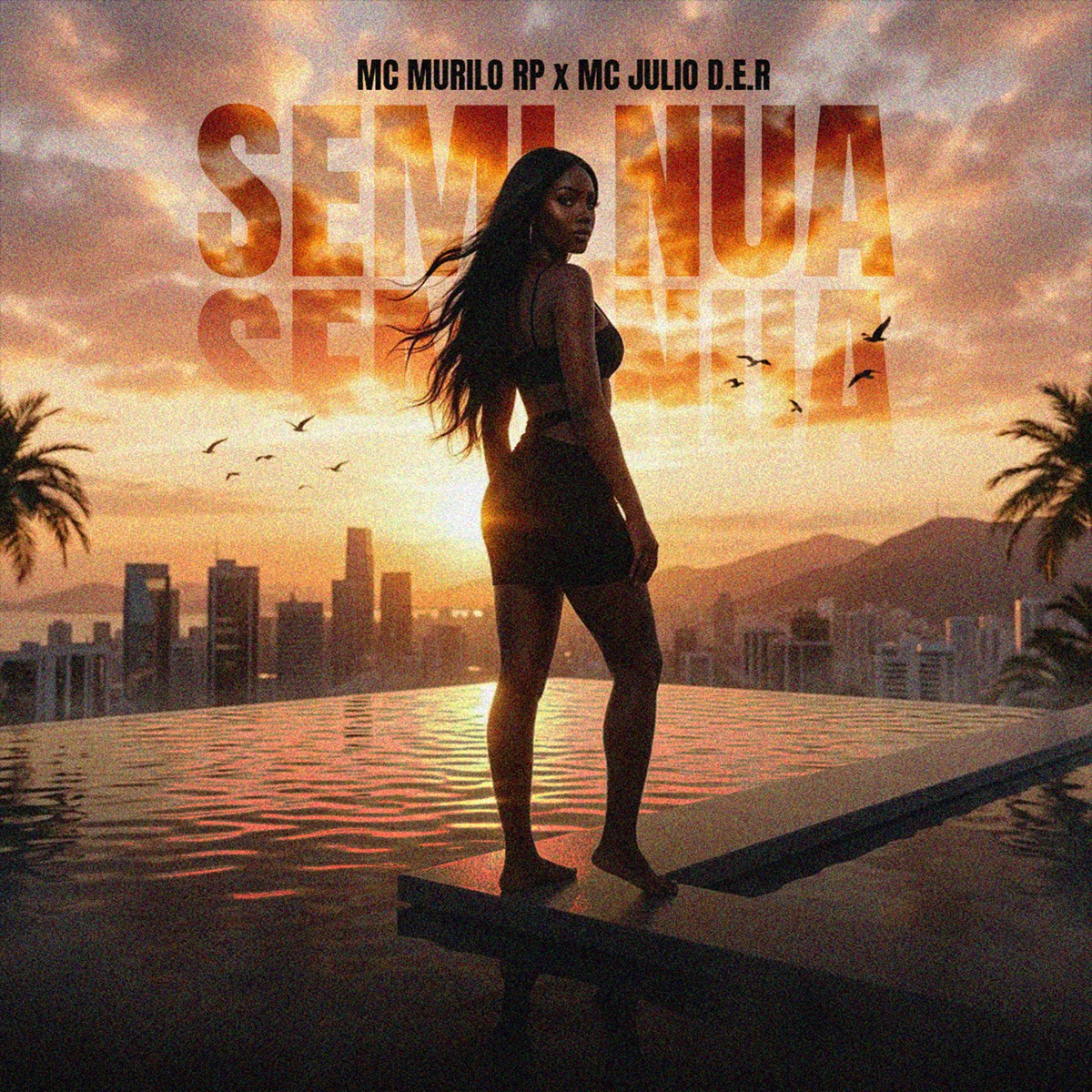 SEMI NUA - Single by MC Murilo RP, MC Julio D.E.R, MC GABZZY & Gree Cassua album cover