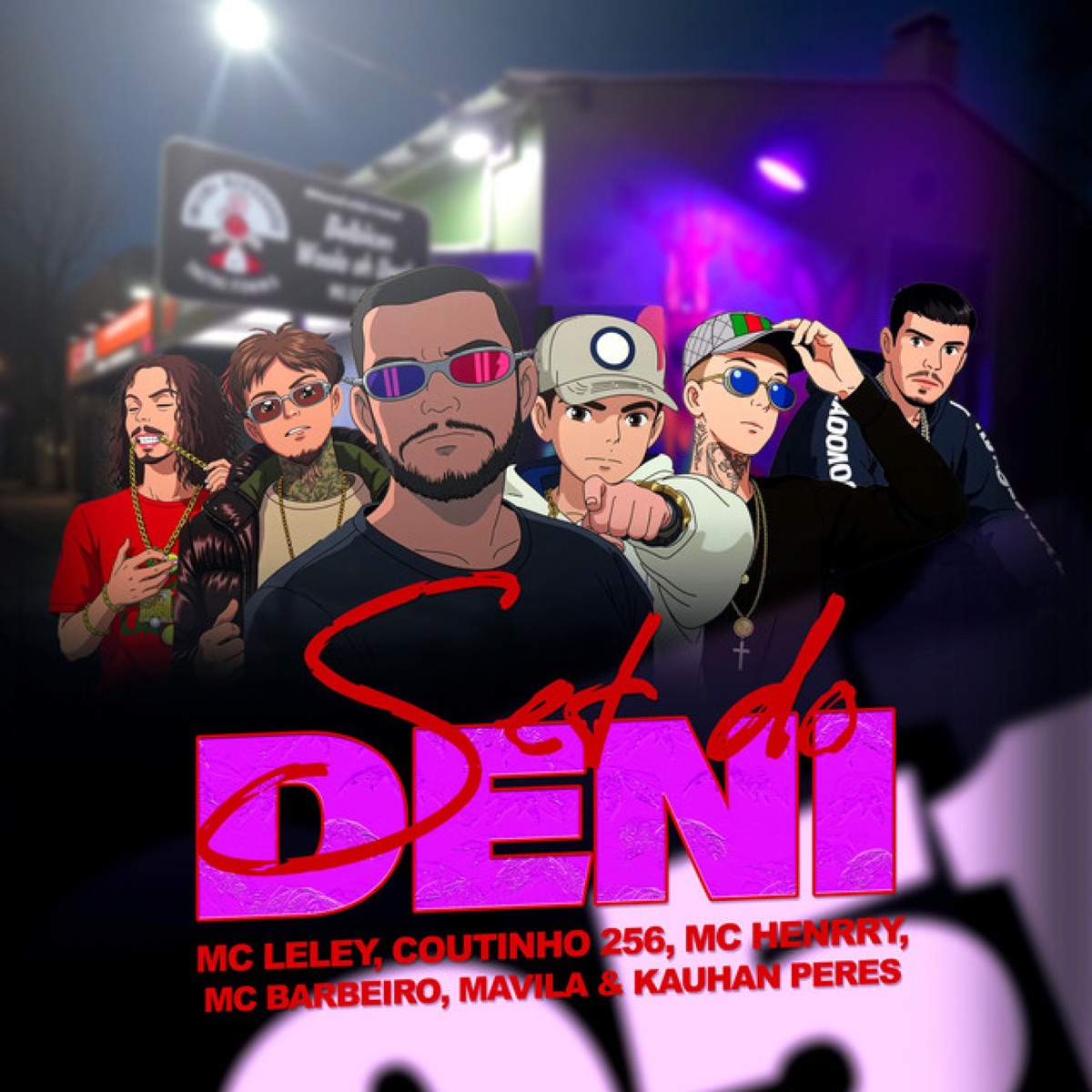 Set do Deni - Single by Mc Henrry, Kauham Peres, COUTINHO 256, MC Barbeiro, Mc Mavila & Mc Leley 00 album cover